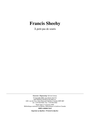 Book cover for À petit pas de souris