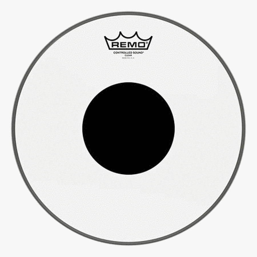 Controlled Sound Series Clear Black Dot Drumhead