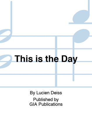 Book cover for This is the Day