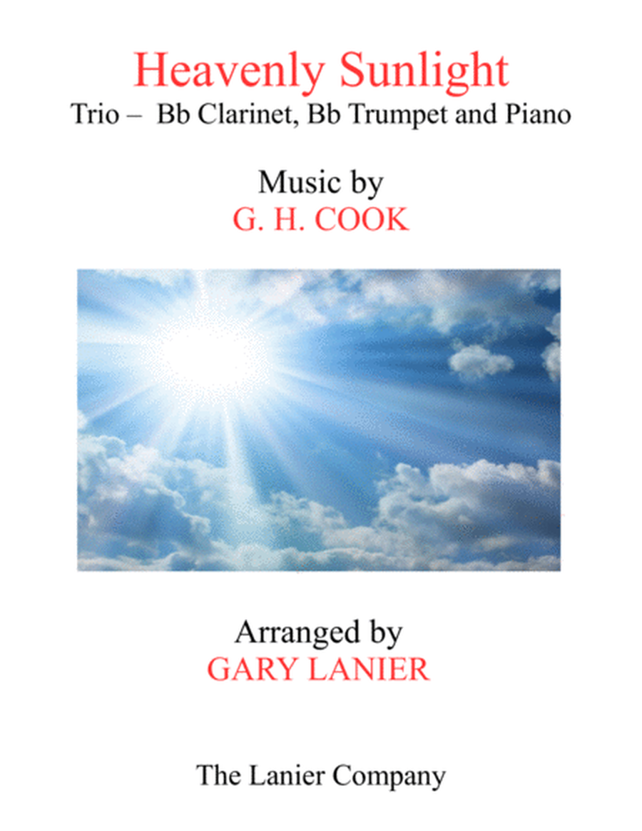 HEAVENLY SUNLIGHT (Trio - Bb Clarinet, Bb Trumpet & Piano with Score/Parts) image number null