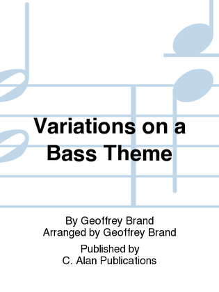 Book cover for Variations on a Bass Theme