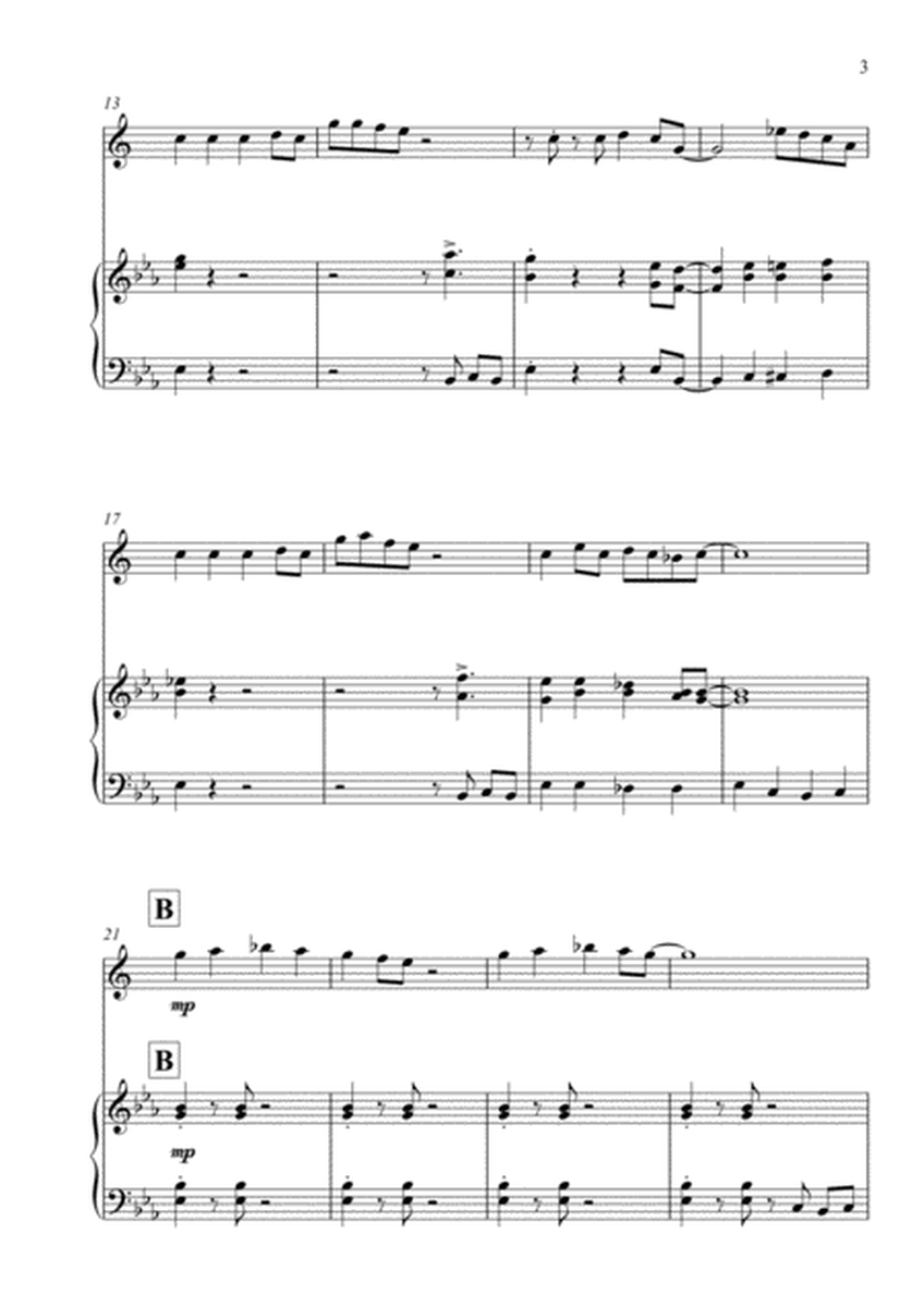 Old Joe Clark - Jazz Arrangement for Alto Saxophone and Piano image number null