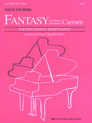 Book cover for Fantasy on Themes From Bizet's Carmen