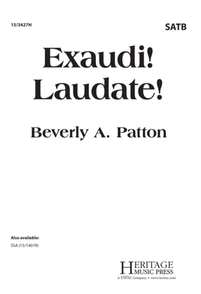 Book cover for Exaudi! Laudate!