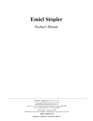Book cover for Escher's Dream