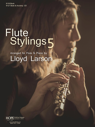 Book cover for Flute Stylings Vol 5 Book & Accomaniment CD