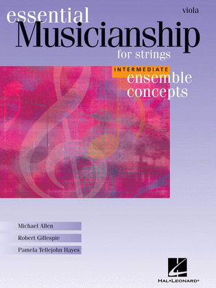 Book cover for Essential Musicianship for Strings – Ensemble Concepts