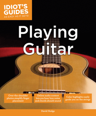 Book cover for Idiot's Guides -- As Easy As It Gets Playing Guitar