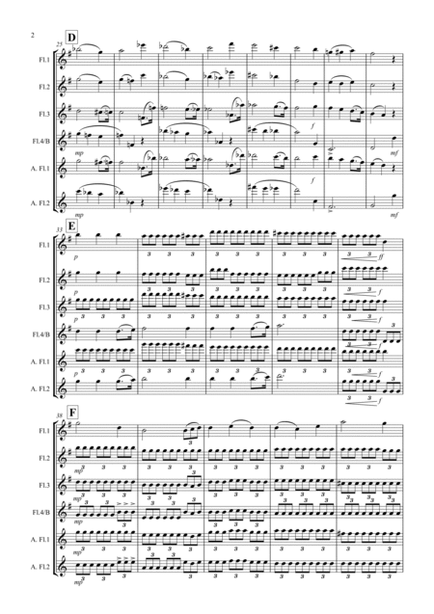 Tannhäuser Overture for Flute Quartet image number null