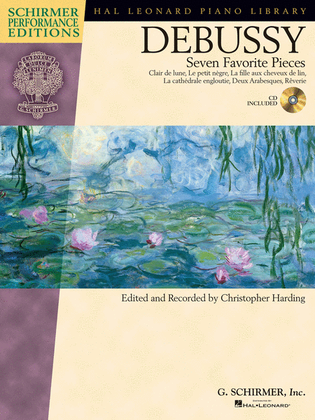 Book cover for Claude Debussy – Seven Favorite Pieces