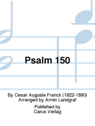 Book cover for Psalm 150 (Der 150. Psalm)