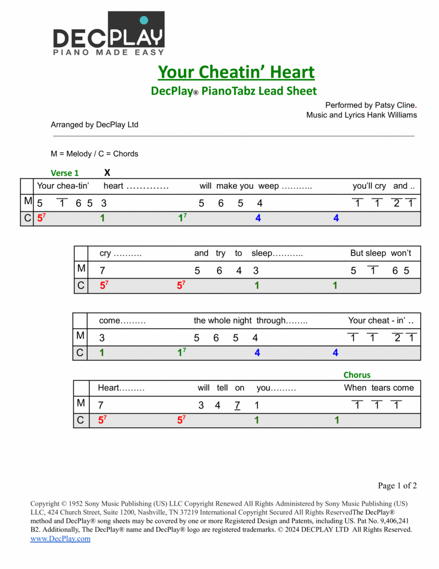 Your Cheatin' Heart