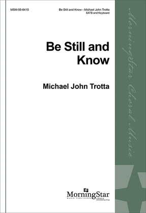 Book cover for Be Still and Know