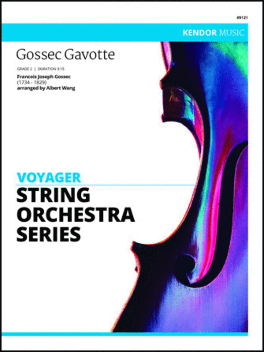 Gossec Gavotte (Full Score)