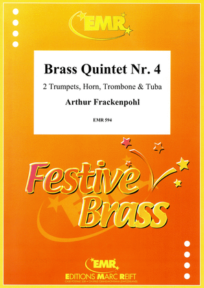 Book cover for Brass Quintet No. 4