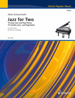 Book cover for Jazz for Two Volume 1