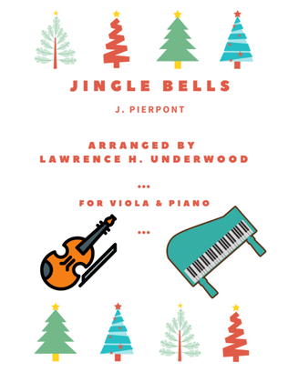 Book cover for Jingle Bells for Solo Viola