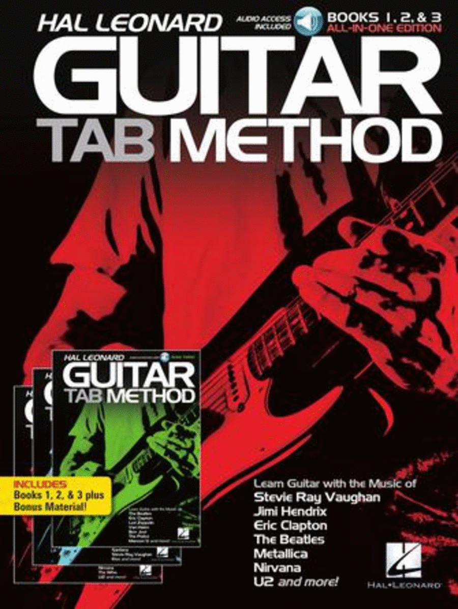 Hal Leonard Guitar Tab Method: Books 1, 2 and 3 All-in-One Edition!
