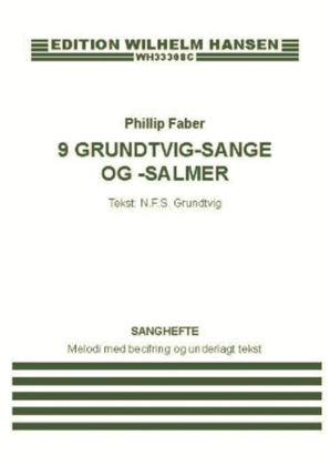 Book cover for 9 Grundtvig-sange Og-salmer