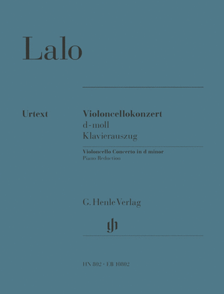 Book cover for Violoncello Concerto in D minor