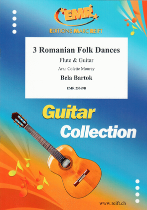 Book cover for 3 Romanian Folk Dances