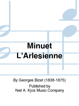 Book cover for Minuet L'Arlesienne