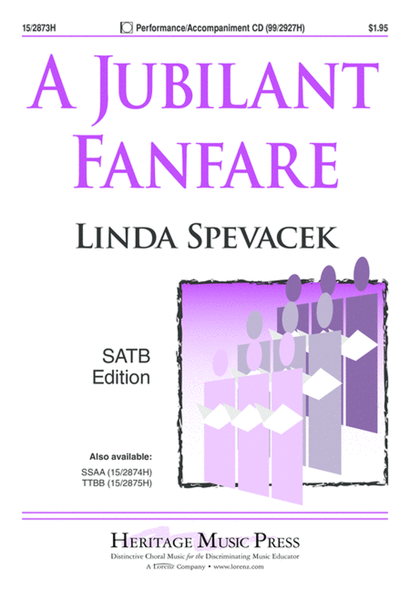 A Jubilant Fanfare by Linda Spevacek 4-Part - Digital Sheet Music