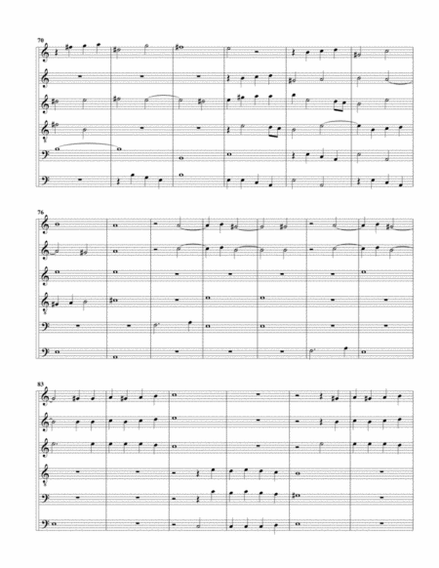 Canzon no.3 a6 (1615) (Arrangement for 6 recorders) image number null