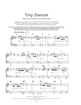 Book cover for Tiny Dancer