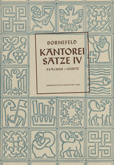 Bornefeld: Kantoreisatze 4 (Psalmen und Gebete)