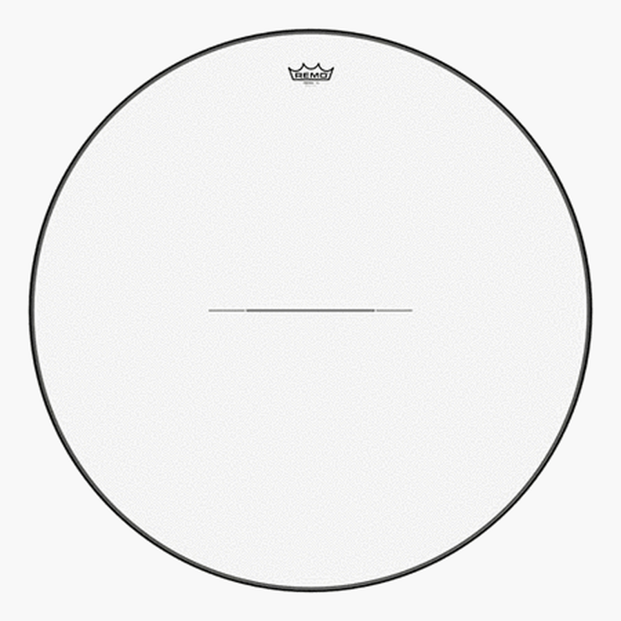 Timpani, Clear, 31“ Diameter, Low-profile Steel Insert Ring