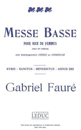 Book cover for Messe Basse