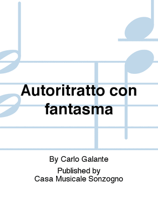 Book cover for Autoritratto con fantasma