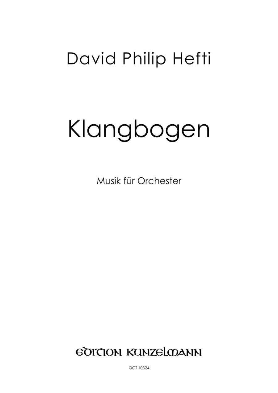 Klangbogen, Music for orchestra