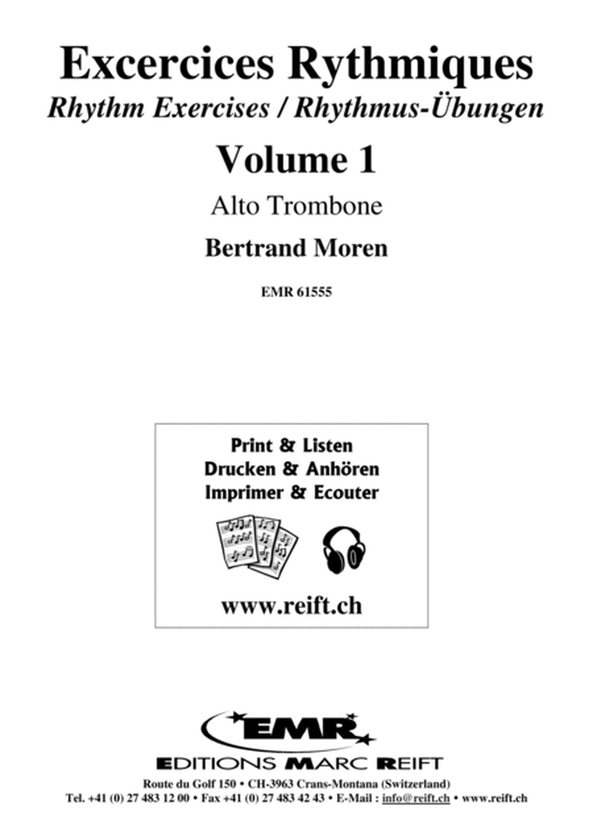 Exercices Rythmiques Volume 1