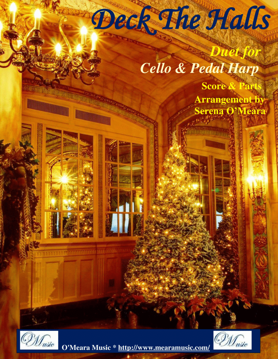Deck The Halls, Duet for Cello and Pedal Harp image number null