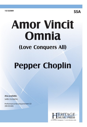 Book cover for Amor Vincit Omnia