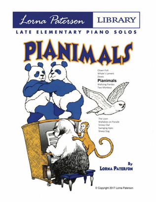 Book cover for Pianimals