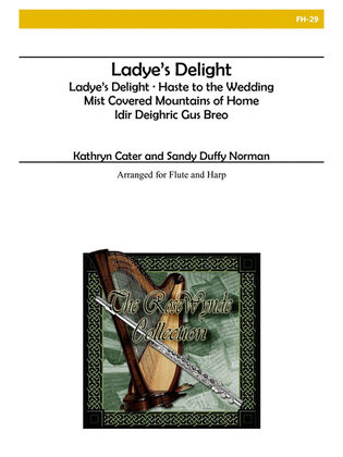 Book cover for Ladye's Delight for Flute and Harp