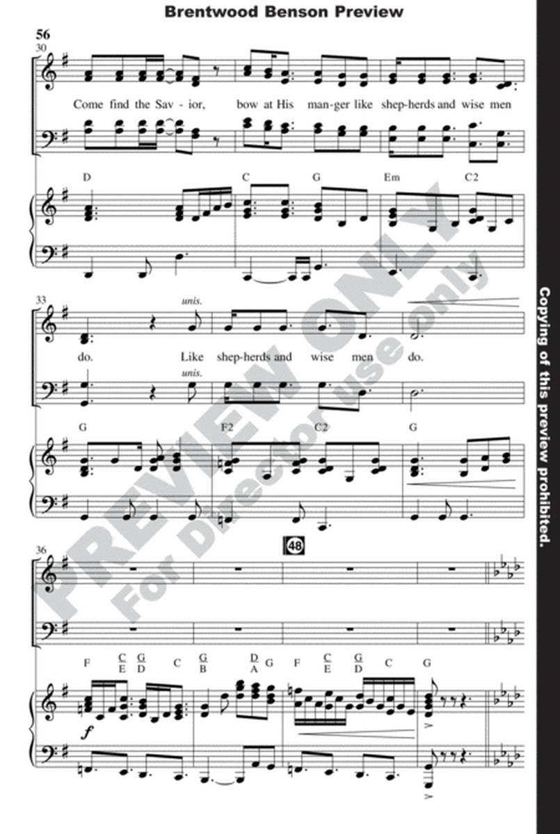 The Night Before Christmas (Choral Book) image number null