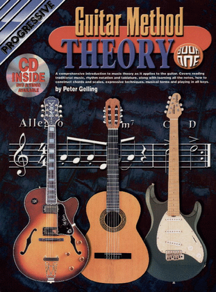 Book cover for Progressive Guitar Method Theory (Book/CD)