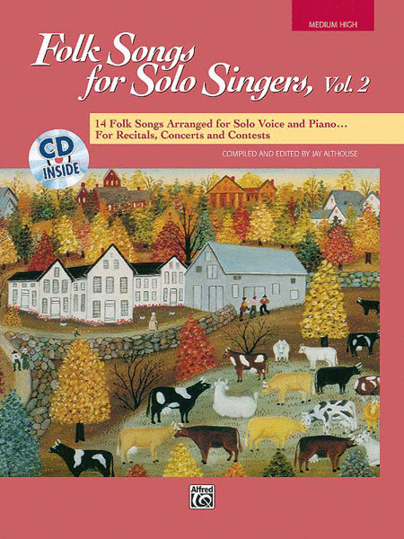 Folk Songs For Solo Singers, Vol. 2 - Book And Compact Disc