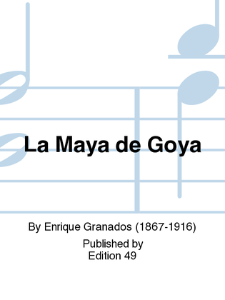 Book cover for La Maya de Goya