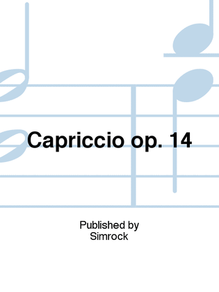 Book cover for Capriccio op. 14