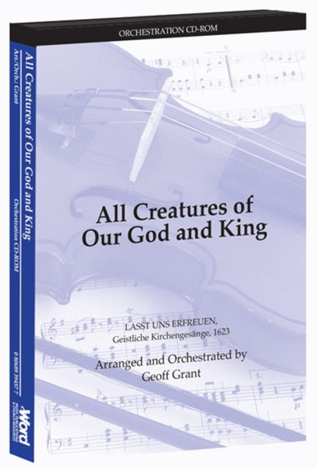 All Creatures Of Our God And King - Orchestration