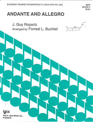 Book cover for Andante and Allegro