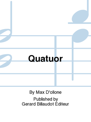 Book cover for Quatuor