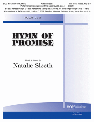 Book cover for Hymn of Promise