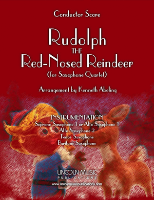 Book cover for Rudolph The Red-nosed Reindeer