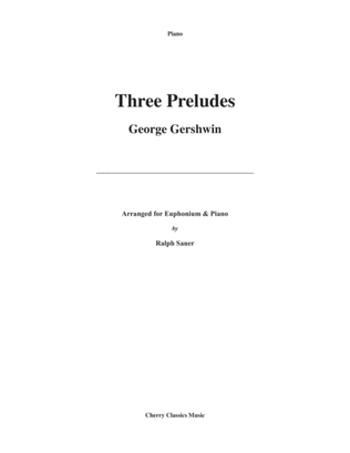 Three Preludes for Euphonium and Piano